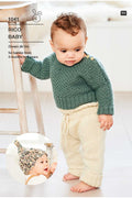 1041 Rico Baby Sweater, Leggings, and Hat Pattern Pamphlet Pattern Rico