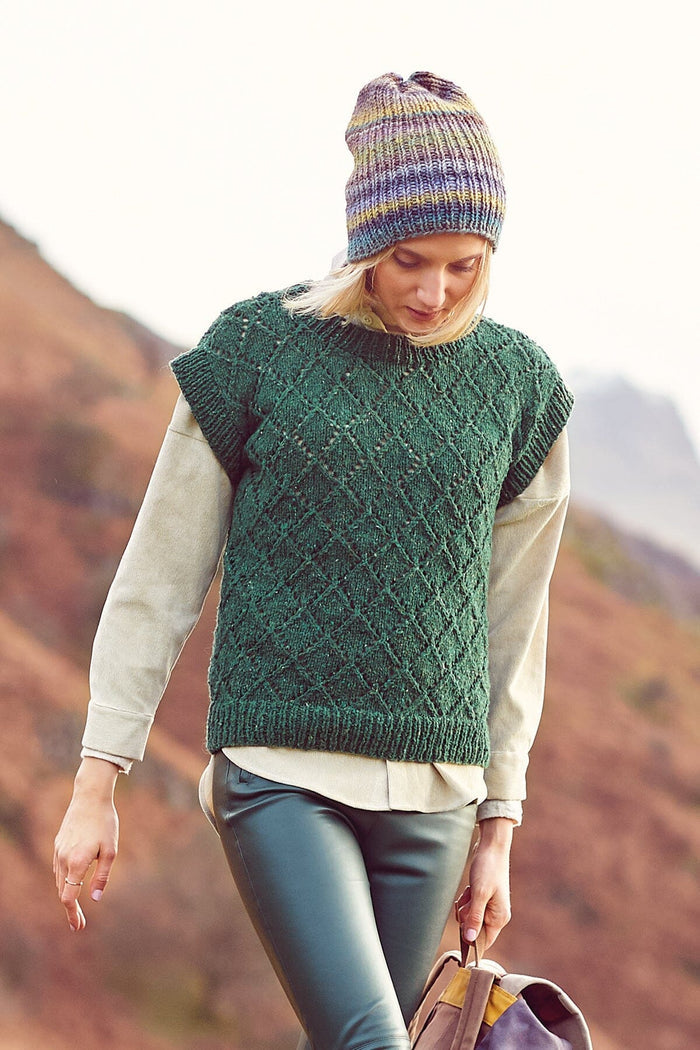 1059 Sweater, Tank Top, & Cardigan Pattern Pamphlet Pattern Rico