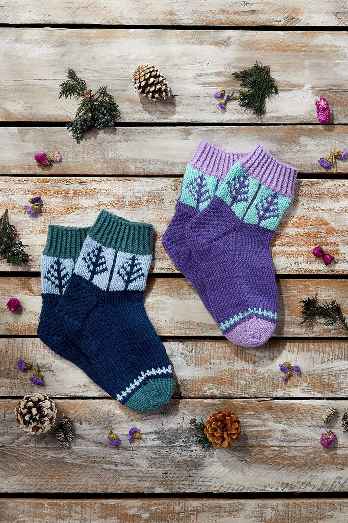 12 Days - 2023 - Blue Spruce Socks Kit Universal Yarn