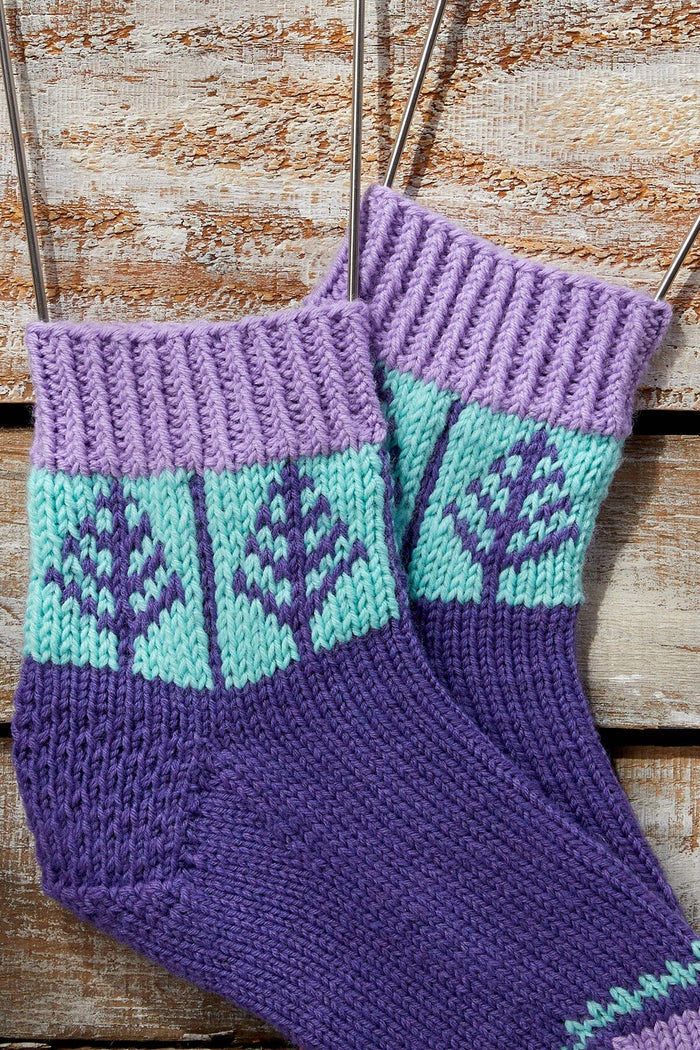 12 Days - 2023 - Blue Spruce Socks Kit Universal Yarn