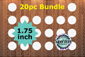 1.75 inch - Round - (great for badge reels & hairbow centers)