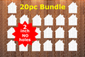 2 inch - House - (great for badge reels & hairbow centers)