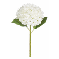 20" Real Touch White Hydrangea Stem