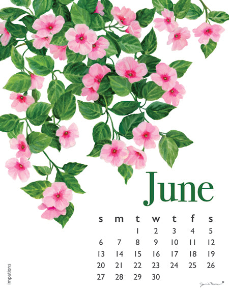 2027 Desktop Calendar - 5 x 7 - Flowers