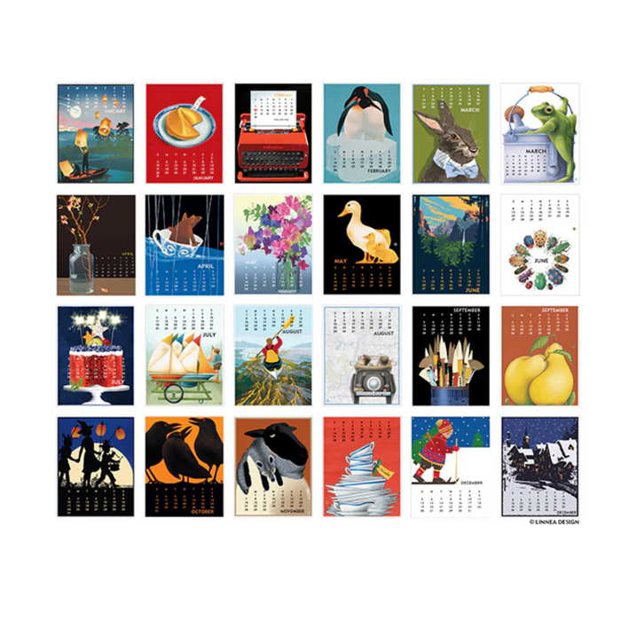 2027 Poster Calendar - 11 x 14 - Linnea Design