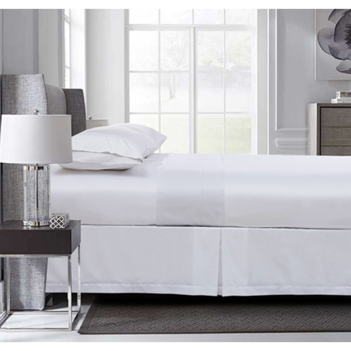 400 TC Egyptian Cotton Fitted Sheet in Smoke