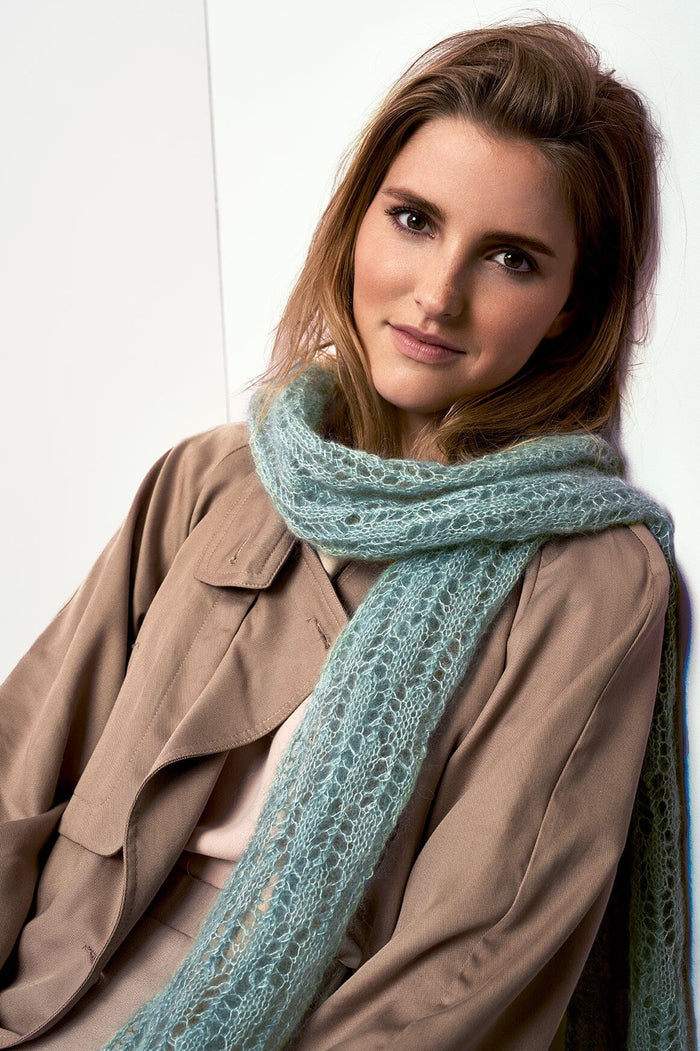 478 Sweater and Scarf Pattern Pamphlet Pattern Rico