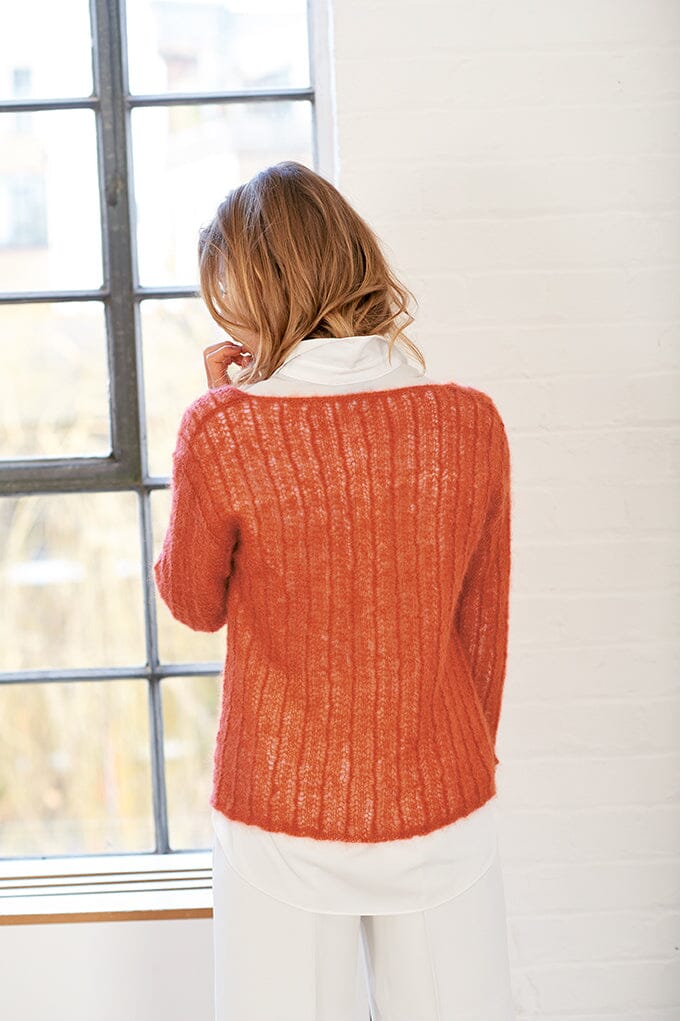 478 Sweater and Scarf Pattern Pamphlet Pattern Rico