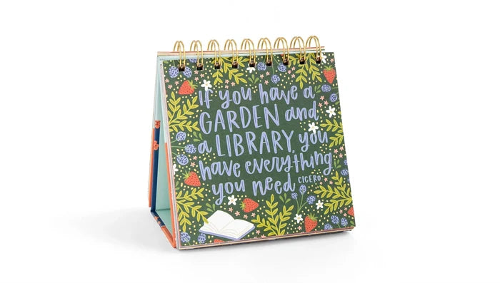 52 Weeks Of Book Quotes Desk Flip Calendar