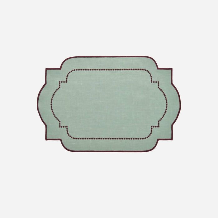 Adele Placemat Prune - Set of 4