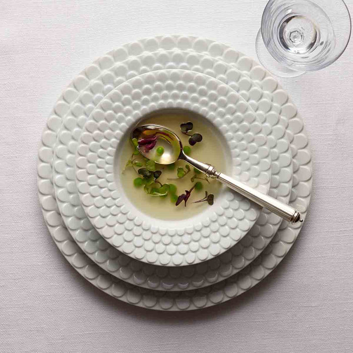 aegean white plate lobjet