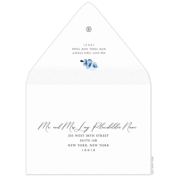 Aeryn Leaves Save the Date Envelope