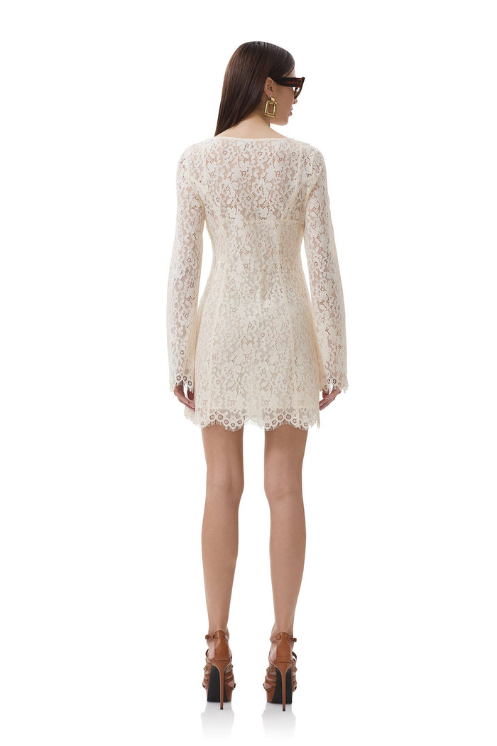 AFRM - Milana Lace Dress - Gardenia