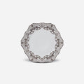 L'Objet Alencon Platinum Dessert Plate -BONADEA