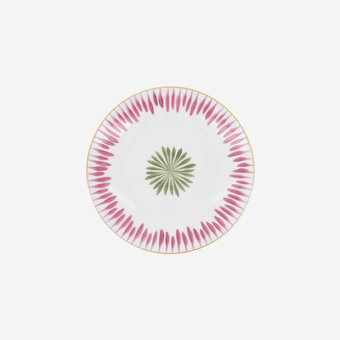 Allée de Cyprès Pink Dessert Plate