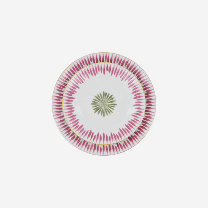 Allée de Cyprès Pink Dessert Plate