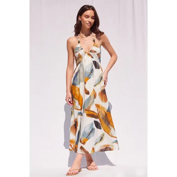 Amber Skies Maxi Dress