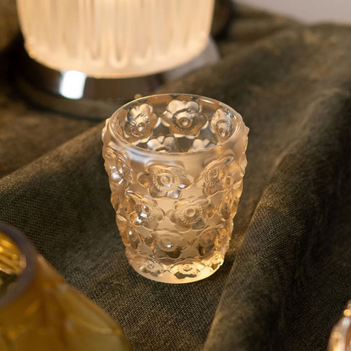 Anemones Votive Gold Lustre