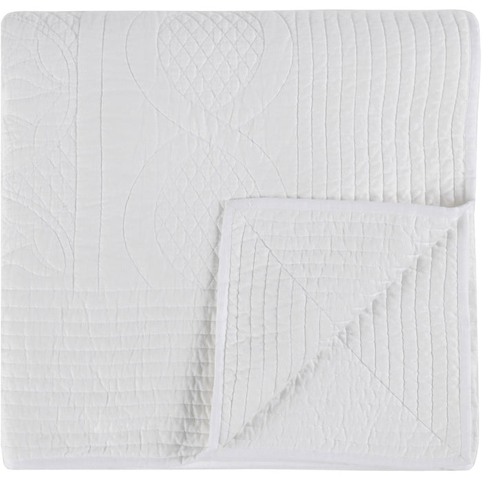 Anessa White Quilt Set - Chapin Furniture