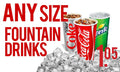 Any Size Fountain Drinks Pump Topper Insert (Name Your Price) - 12"w x 20"h - UnitedSign