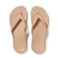 Archies Tan Arch Support Flip Flops