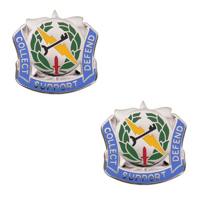 Army Crest: 373rd Military Intelligence Battalion - Collect Support Defend