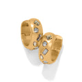 B Radiant Hoop Earrings