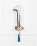 Baseball - 34in Silver Foil Number with Skirt
