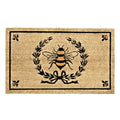 Bee in Crest Doormat