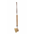 Beech Wood Dish Brush with Leather Strap