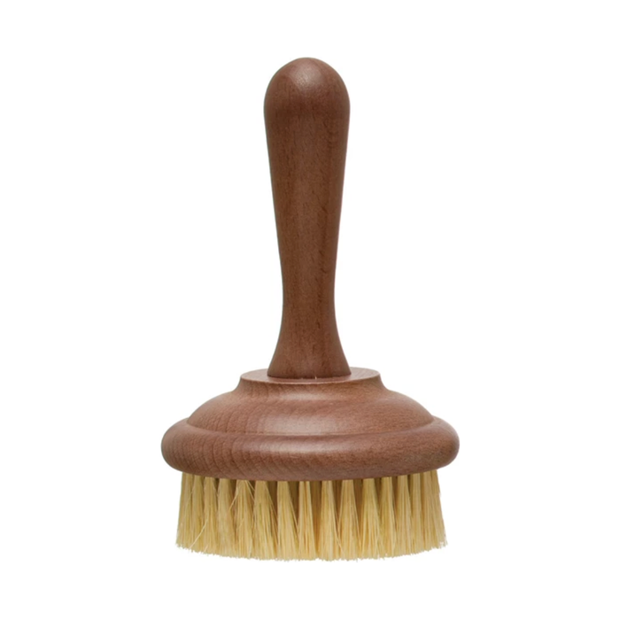 Beech Wood & Sisal Brush in a Espresso Finish.