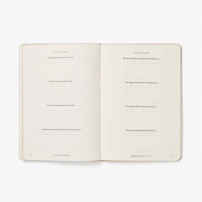Best Year Journal Essential Oat | New Year Goal Setting