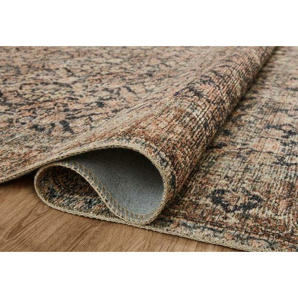 Billie Rug in Ink Salmon
