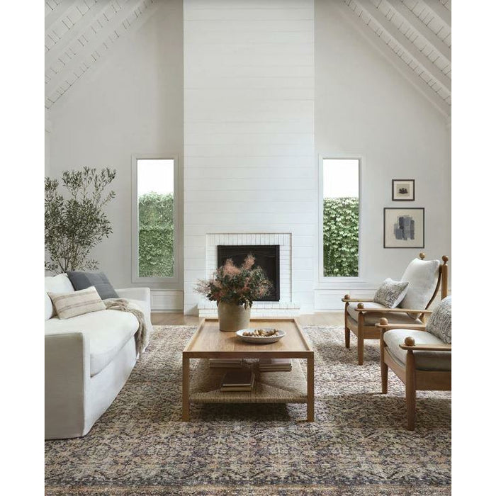 Billie Rug in Ink Salmon