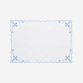 Blue Thistle Scalloped Placemat