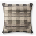 Blythe Cushion in Ivory/Black