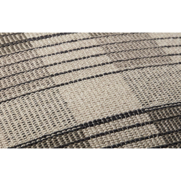 Blythe Cushion in Ivory/Black