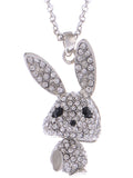 Bobble Anime Bunny Rabbit Pendant Necklace - ALILANG.COM