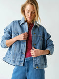 Boxy Denim Trucker Jacket