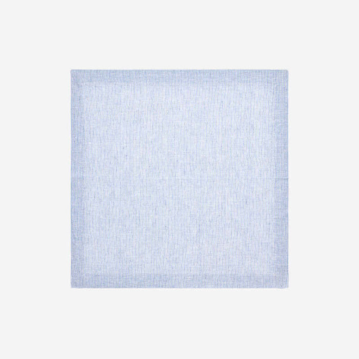 Candy Blue Striped Dinner Napkin