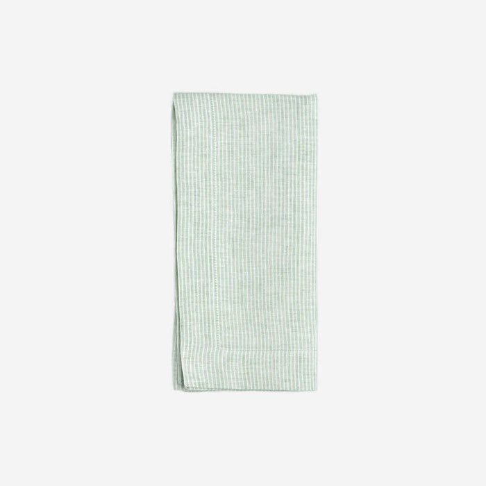 Candy Green Striped Dinner Napkin