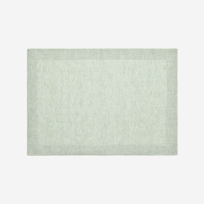 Candy Green Striped Placemat