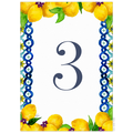 Capri Tile Table Sign