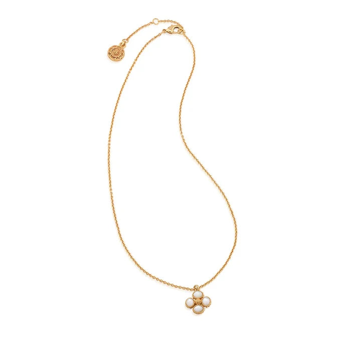 Capucine de Wulf - Necklace - Clover Double Sided Charm  16" - Mother of Pearl - Findlay Rowe Designs