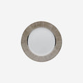 Legle Limoges Carbone Grey & Platinum Charger - BONADEA