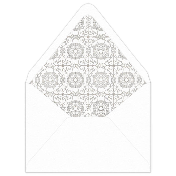 Cecilia Invitation Envelope Liner
