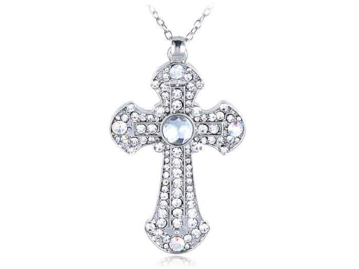 Celtic Holy Grail God Re Cross Pendant Necklace - ALILANG.COM