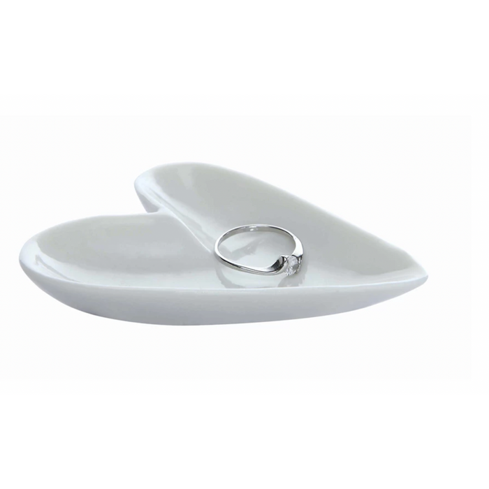Ceramic Heart Ring Dish