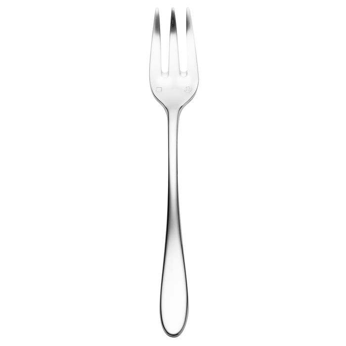 Chef & Sommelier T0421 Lazzo 5 5/8" 18/10 Stainless Steel Extra Heavy Weight Oyster Fork by Arc Cardinal - 12/Pack