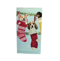 Christmas Towel - Sweet Stockings - Dogs and Cats - Findlay Rowe Designs